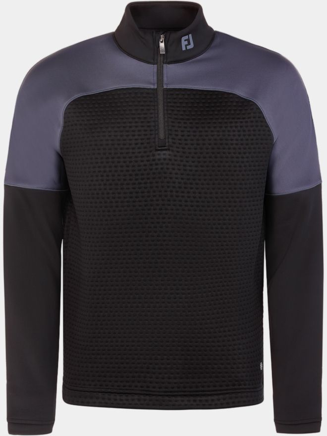 FootJoy TS JAQUARD Stretch Midlayer schwarz