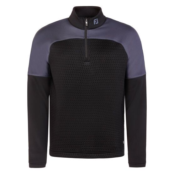 FootJoy TS JAQUARD Stretch Midlayer schwarz