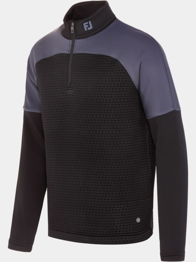 FootJoy TS JAQUARD Stretch Midlayer schwarz