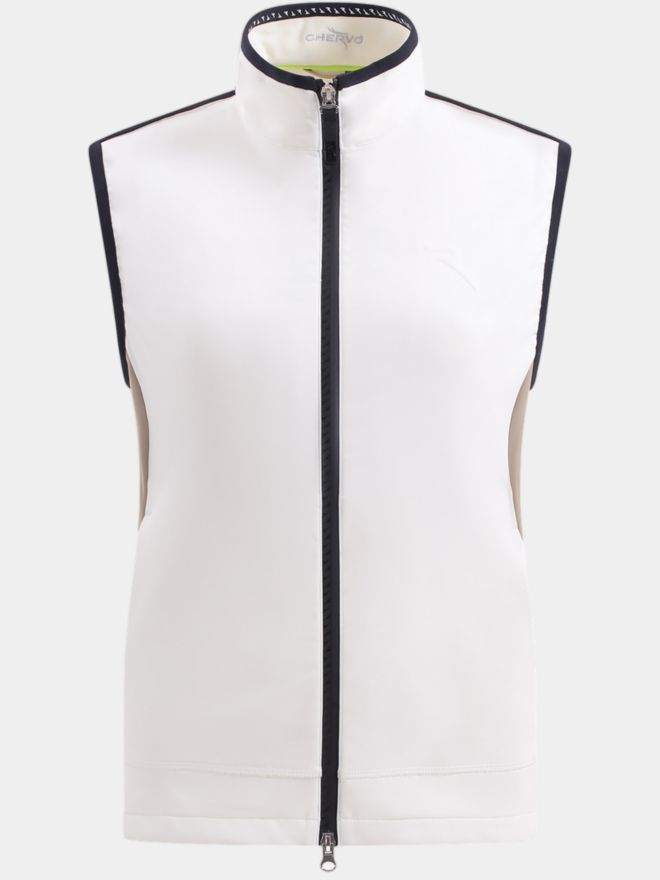 Chervo EDICOLA Softshell Weste offwhite