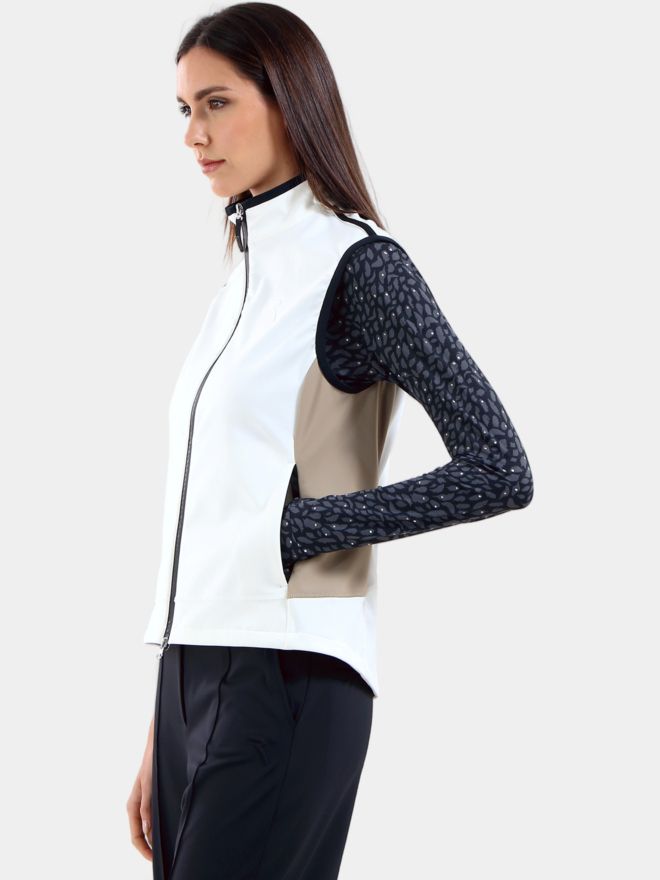 Chervo EDICOLA Softshell Weste offwhite