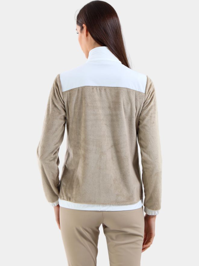 Chervo PADRONCINA Fleece Jacke beige