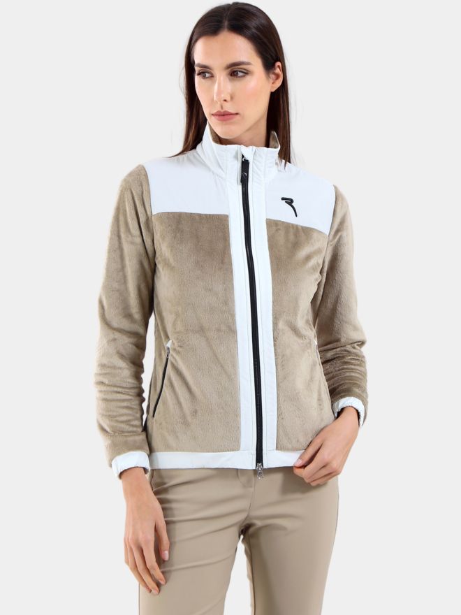 Chervo PADRONCINA Fleece Jacke beige