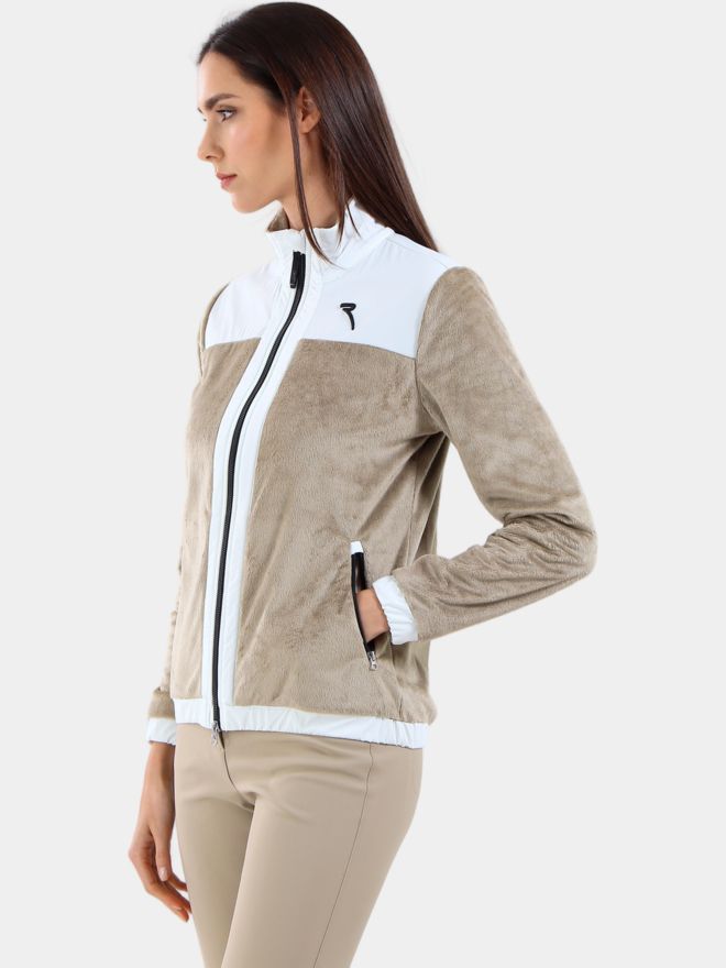 Chervo PADRONCINA Fleece Jacke beige