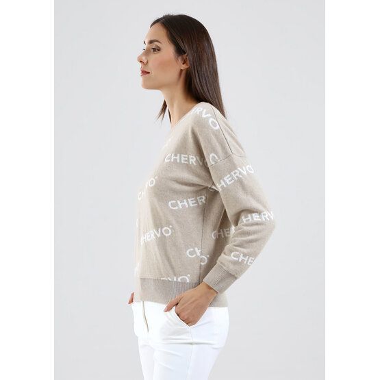 Chervo NOVEMBER Pullover Strick beige