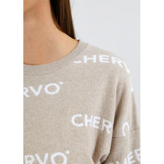 Chervo NOVEMBER Pullover Strick beige