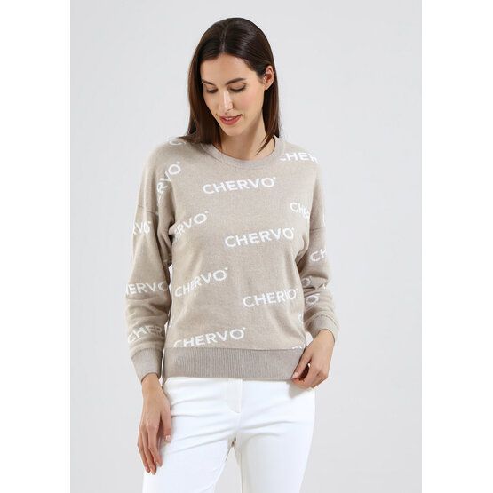 Chervo NOVEMBER Pullover Strick beige