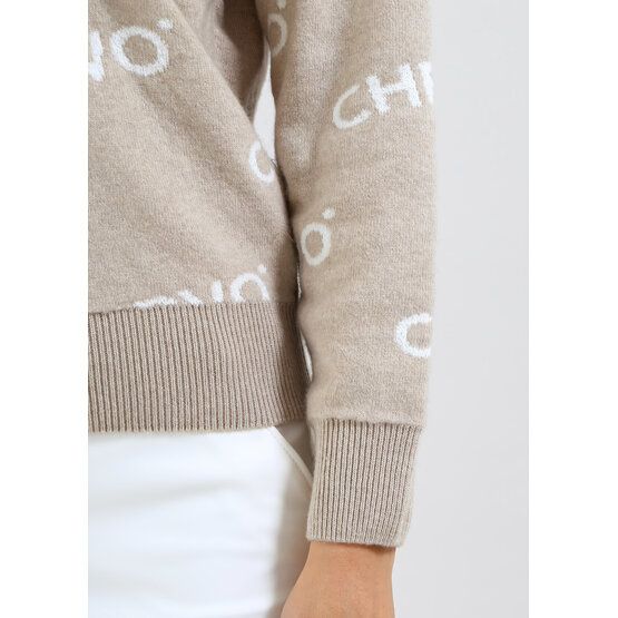 Chervo NOVEMBER Pullover Strick beige