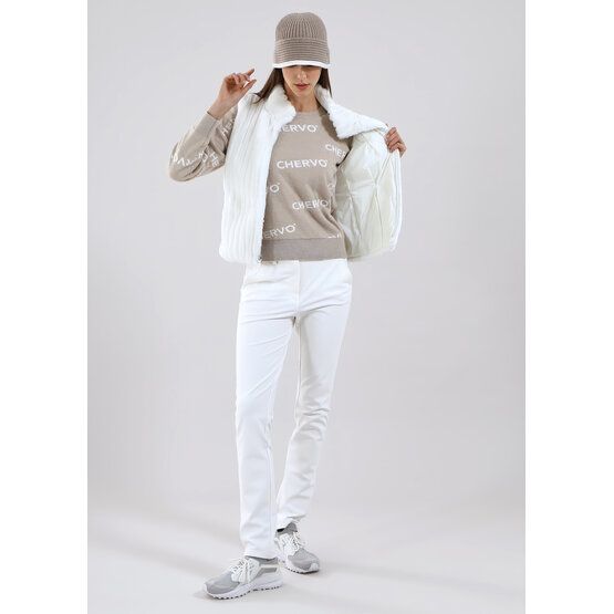 Chervo EXPORT Fleece Weste offwhite