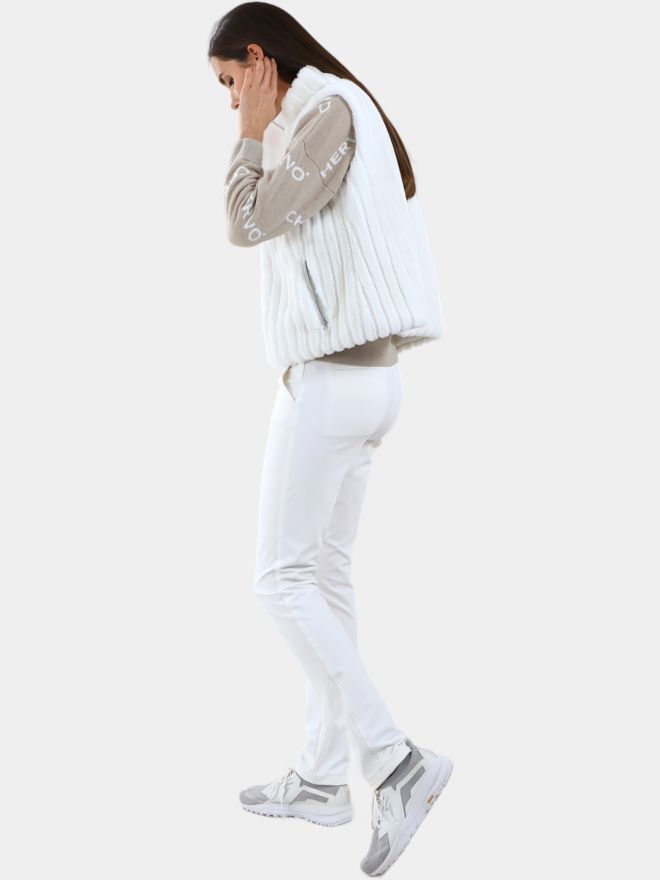 Chervo Fleecová vesta EXPORT offwhite