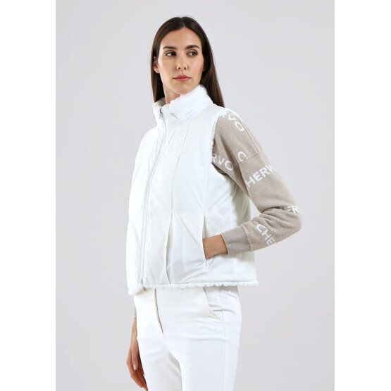 Chervo EXPORT Fleece Weste offwhite