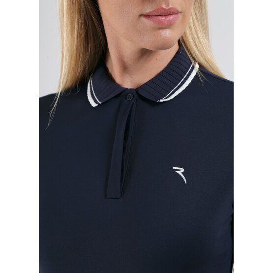 Chervo ATMA Langarm Polo navy