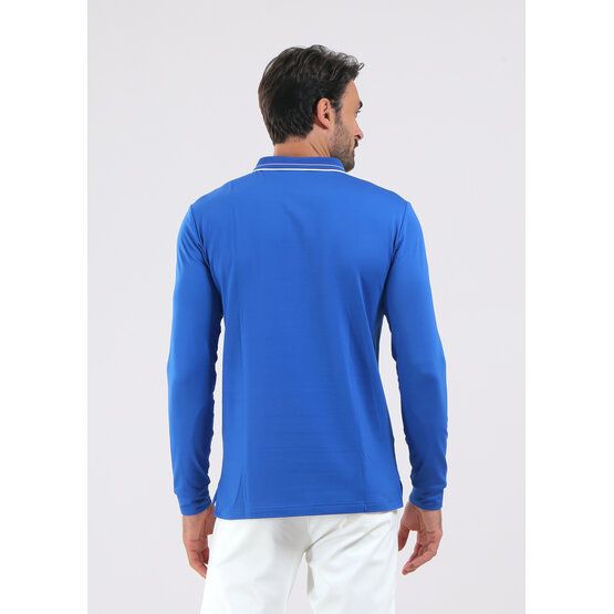 Chervo ALFABETO Langarm Polo royal