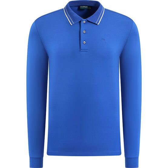 Chervo ALFABETO Langarm Polo royal