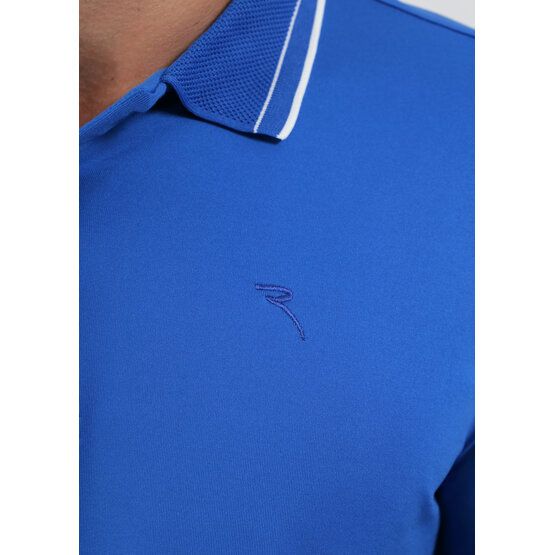 Chervo ALFABETO Langarm Polo royal