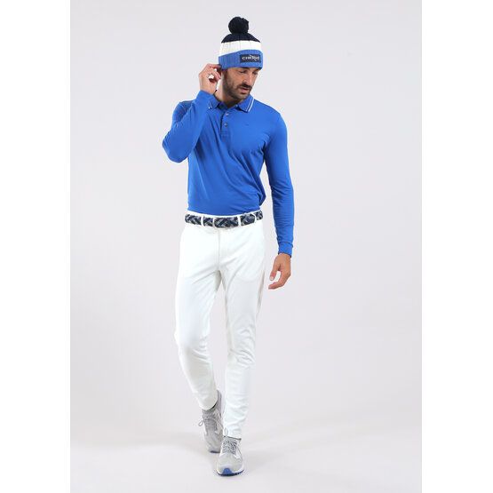 Chervo ALFABETO Langarm Polo royal
