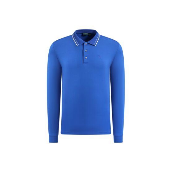 Chervo ALFABETO Langarm Polo royal