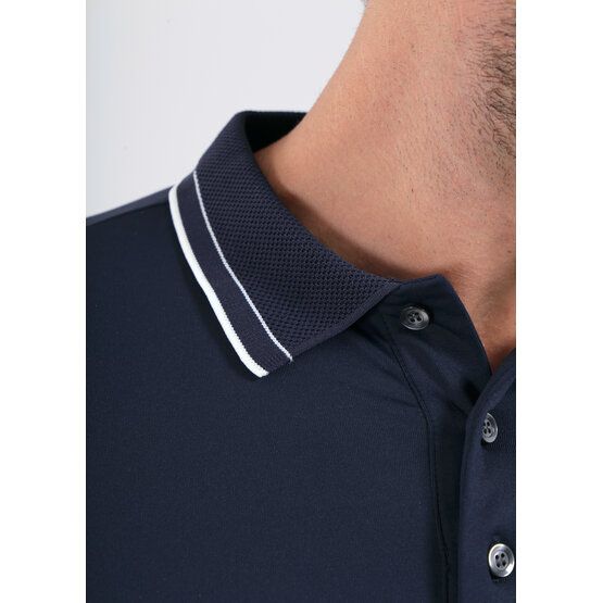 Chervo ALFABETO Langarm Polo navy