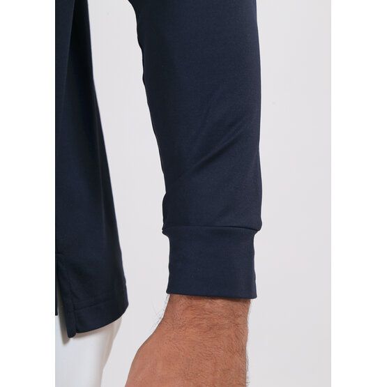 Chervo ALFABETO Langarm Polo navy