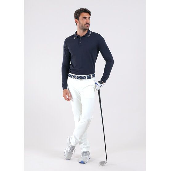 Chervo ALFABETO Langarm Polo navy