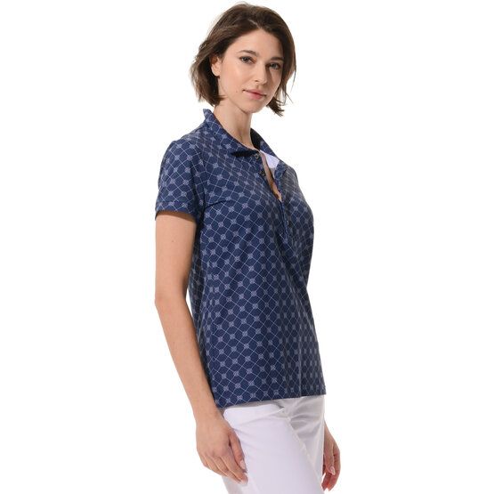 MDC Halbarm Polo navy