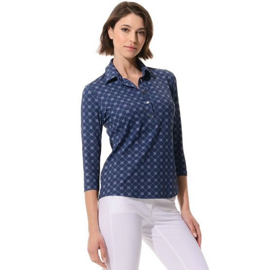 MDC 3/4 Arm Polo navy
