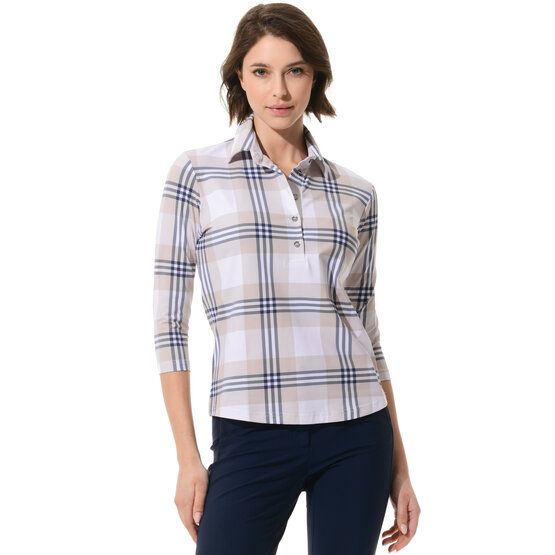 MDC 3/4 Arm Polo kariert