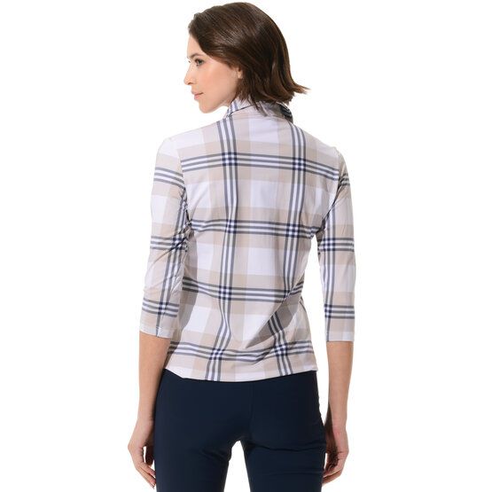 MDC 3/4 Arm Polo kariert