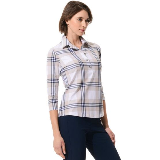 MDC 3/4 Arm Polo kariert