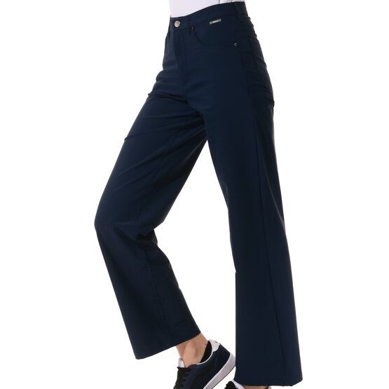 MDC Wide Leg Pants Hose navy