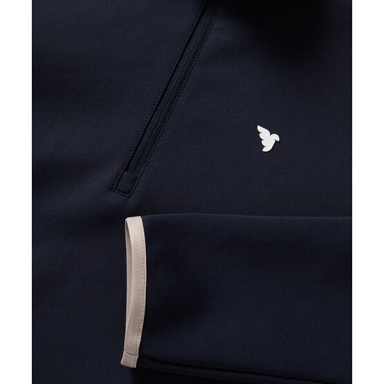 Macade Golf Therma Quarter Zip Stretch Midlayer navy