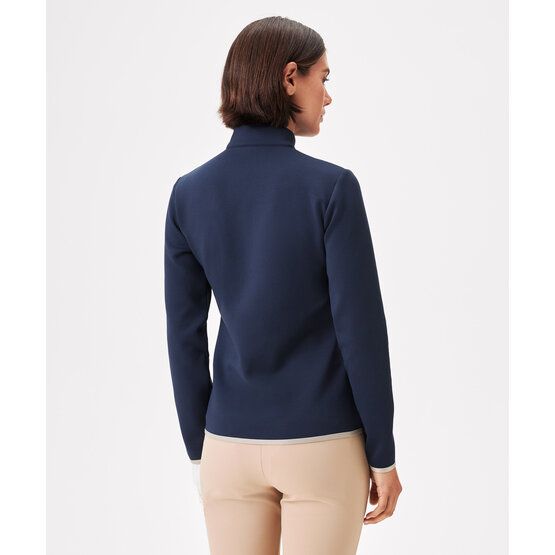 Macade Golf Therma Quarter Zip Stretch Midlayer navy