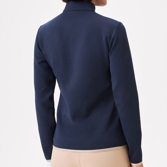 Macade Golf Therma Quarter Zip Stretch Midlayer navy
