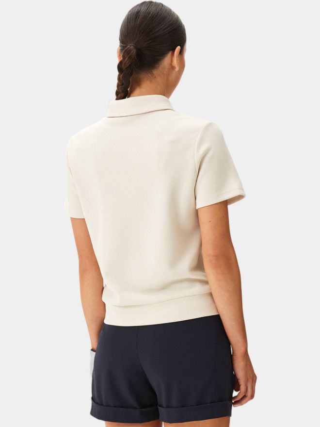 Macade Golf Polo tech s krátkým rukávem offwhite