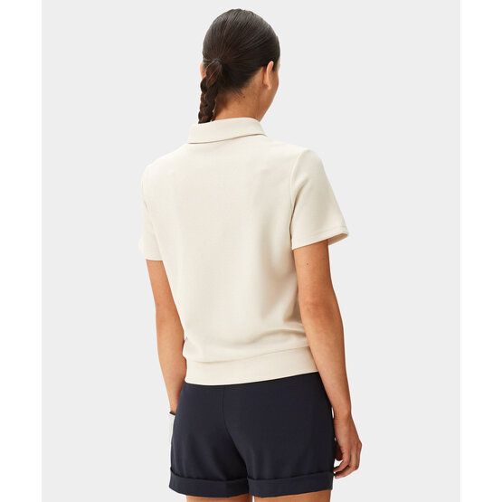 Macade Golf Tech Shirt Halbarm Polo offwhite