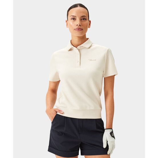 Macade Golf Tech Shirt Halbarm Polo offwhite