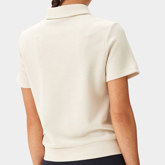 Macade Golf Tech Shirt Half Sleeve Polo offwhite