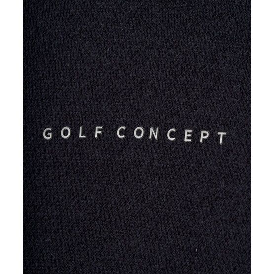Macade Golf Knit Intarsia Sweater Pullover Strick schwarz