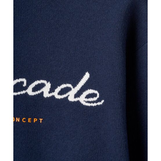 Macade Golf Signature Knit Sweater Pullover Strick navy