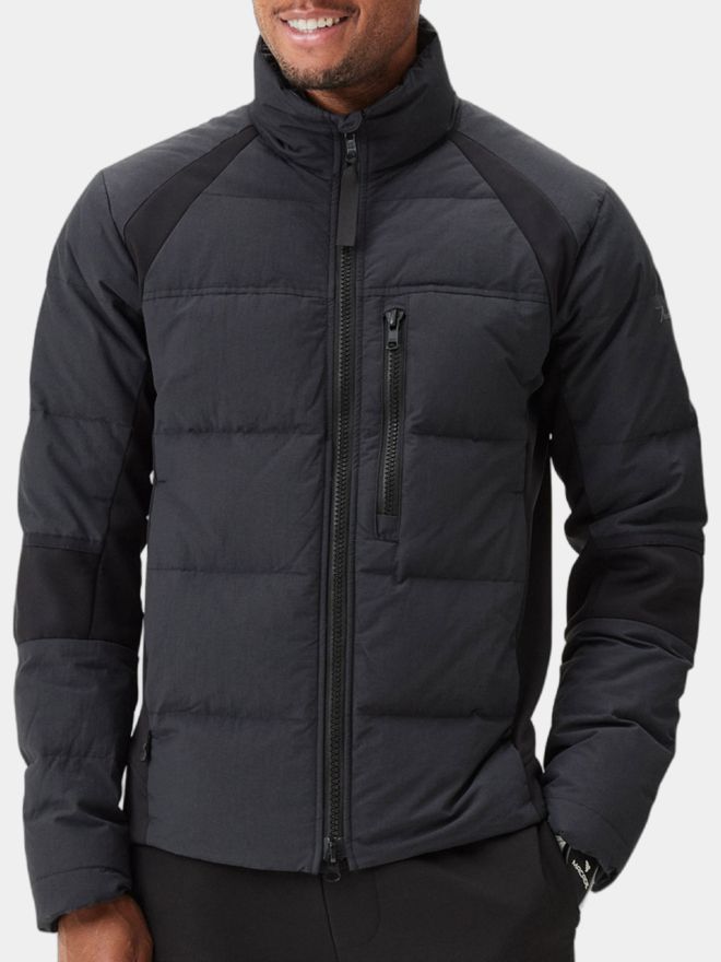 Macade Golf Padded Core Tech Jacket Thermo Jacke schwarz