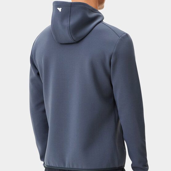Macade Golf Therma Zip Hoodie Stretch Midlayer navy