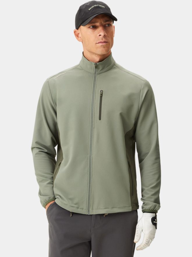 Macade Golf Storm Wind Jacket Windstopp Jacke grün