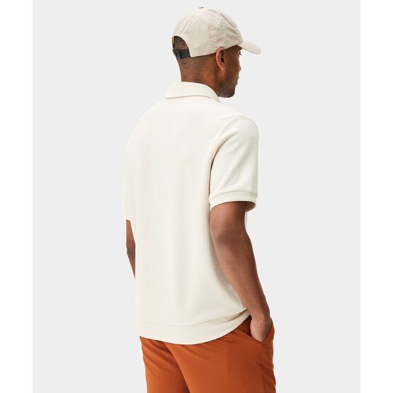 Macade Golf Wade Tech Shirt Halbarm Polo offwhite