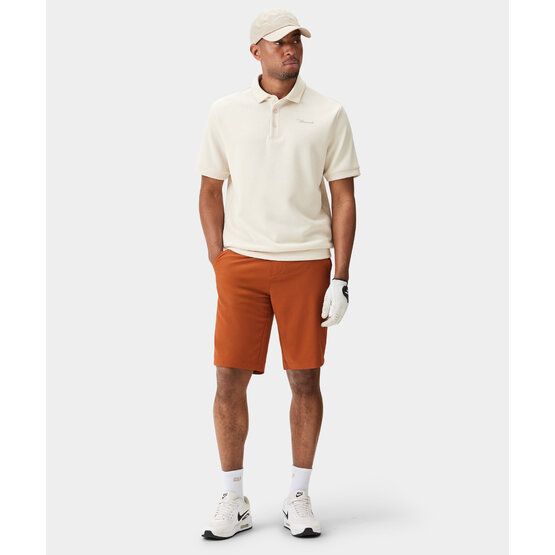 Macade Golf Wade Tech Shirt Halbarm Polo offwhite