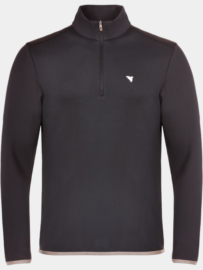 Macade Golf Therma Quarter Zip Stretch Midlayer schwarz