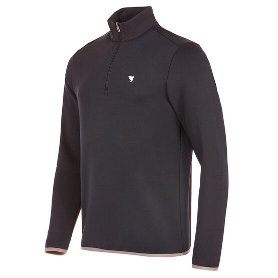 Macade Golf Therma Quarter Zip Stretch Midlayer schwarz