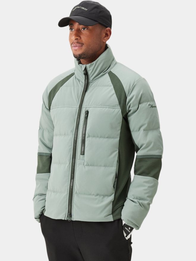 Macade Golf Padded Core Tech Jacket Thermo Jacke grün