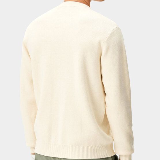 Macade Golf Cashmere Blend Knit Crewneck Pullover Strick offwhite