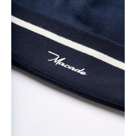 Macade Golf Cashmere Blend Course Beanie Mütze navy