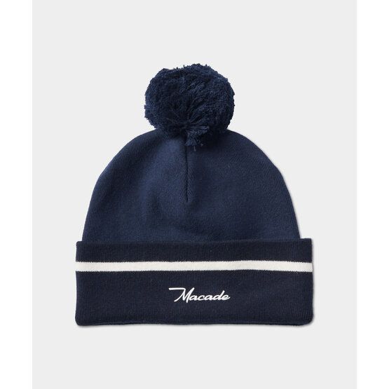 Macade Golf Cashmere Blend Course Beanie Mütze navy